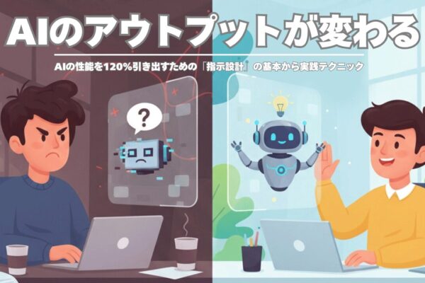 【AI活用術】俺のAIがポンコツなのはなぜ？→AIを優秀なアシスタントにするための指示設計ガイド