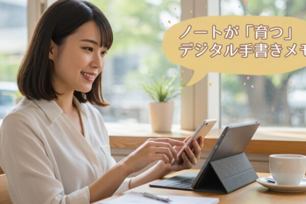 「手書きの良さ」も取り込める！紙派も納得する、現代の最強デジタルメモ活用術
