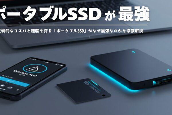 クラウドストレージもいいけど、僕がポータブルSSDを激推しする理由