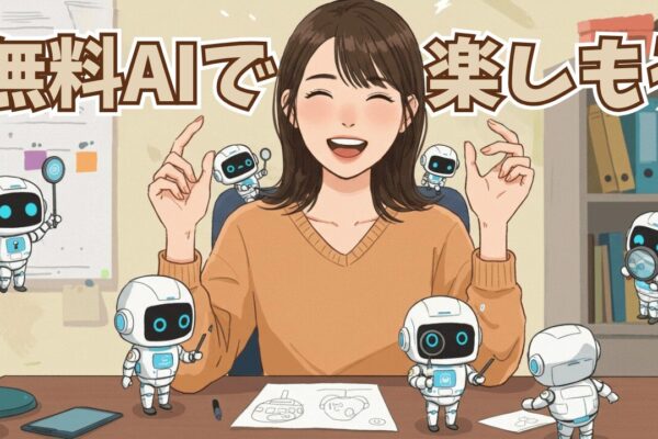 「AI高すぎ…」だけど、ガチ勢じゃない僕らがAIの無料枠で楽しむ4つの工夫
